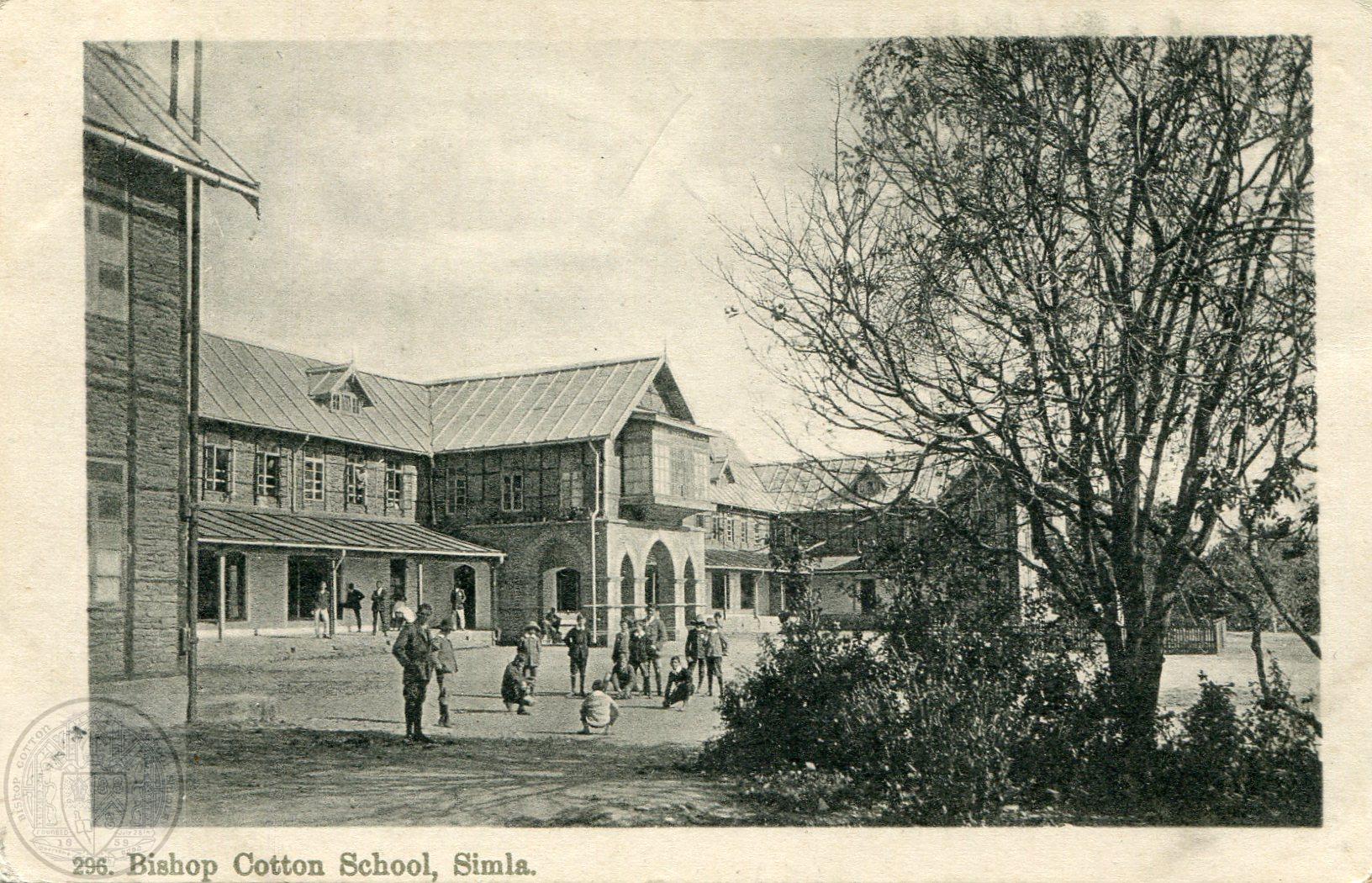 The 1st Flat, Bishop Cotton School Simla. c1913. Picture provided by John Whitmarsh Knight. 