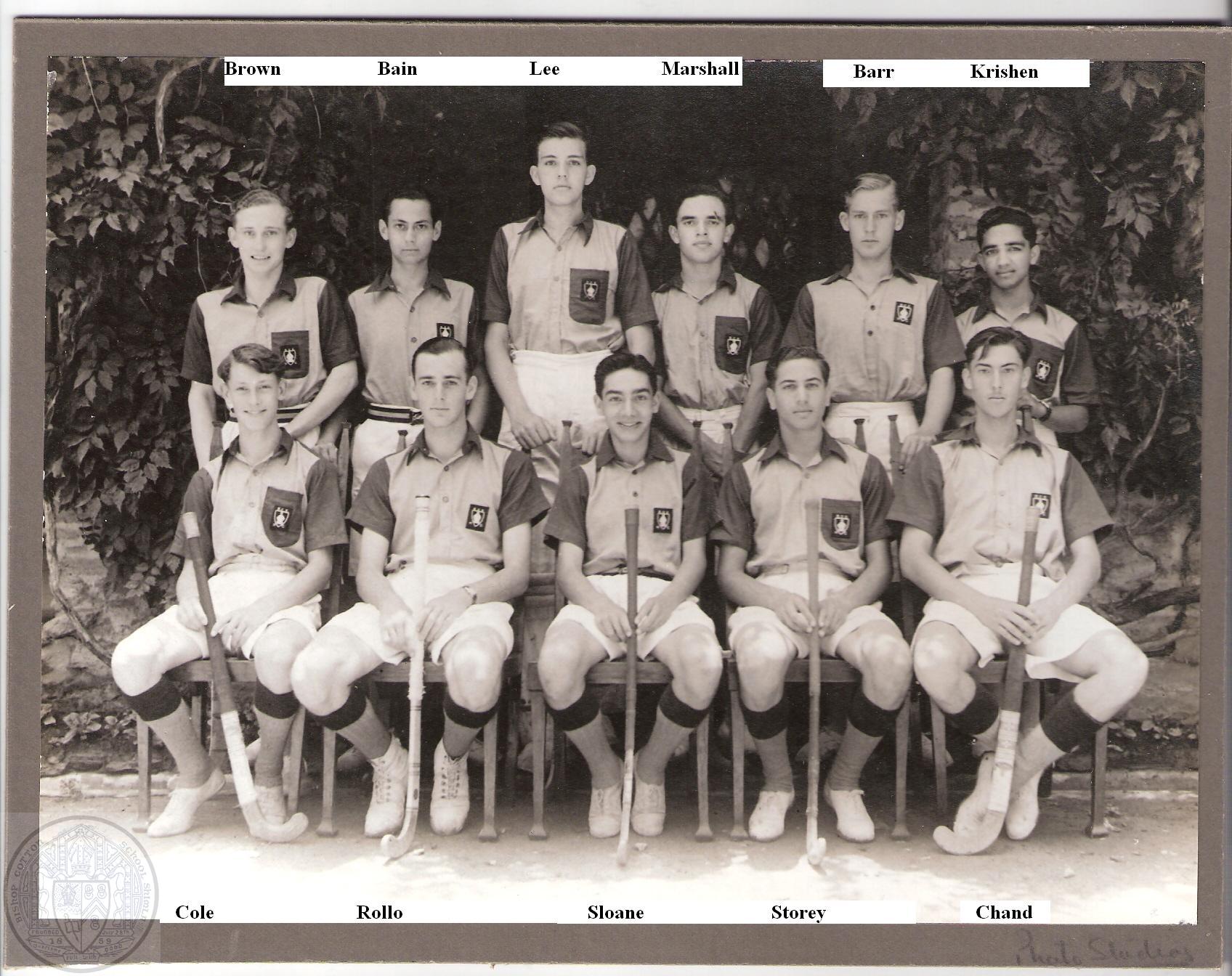BCS Field Hockey Team 1942